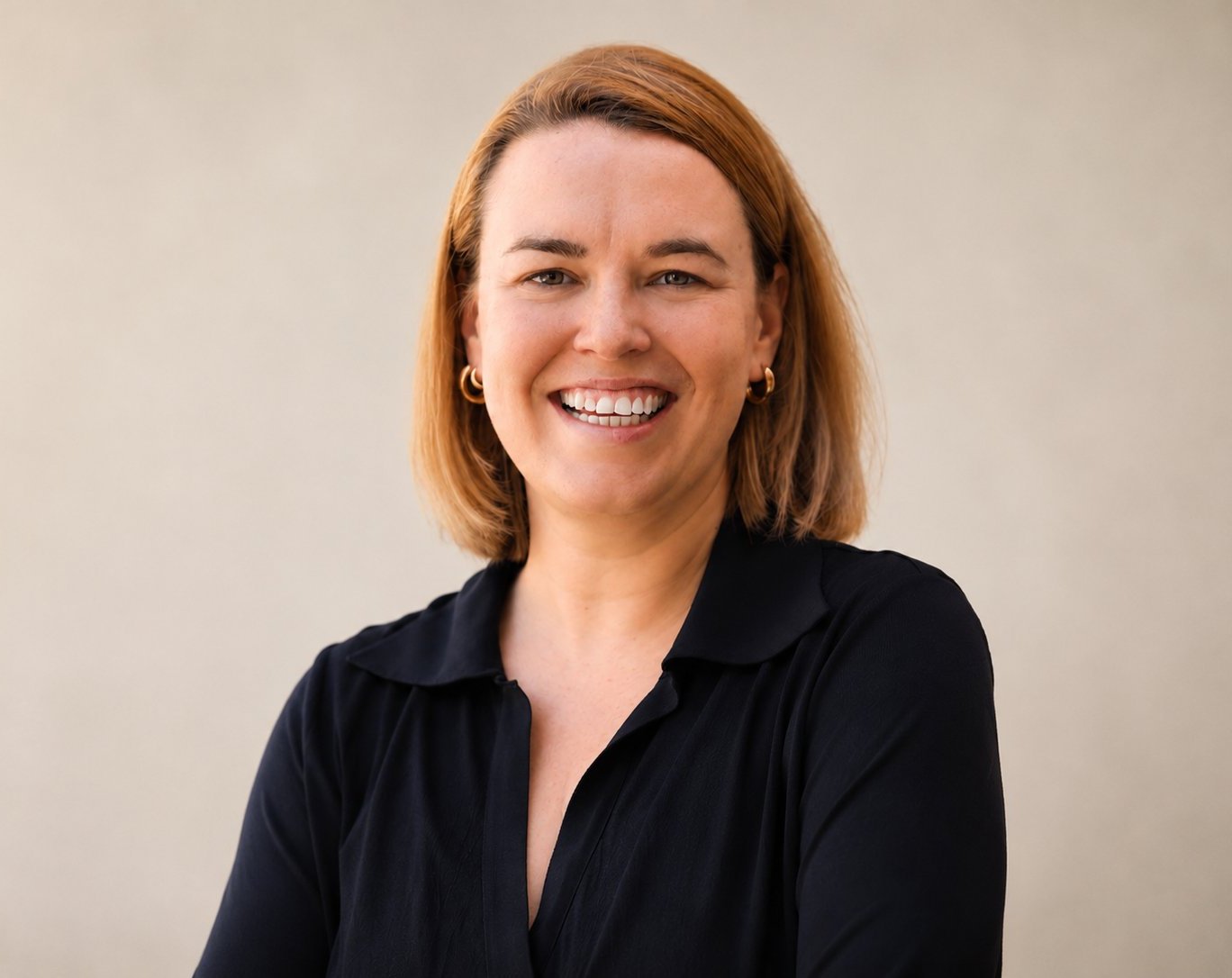 Portret van Sophie Damme, zaakvoerster van DC-FISC